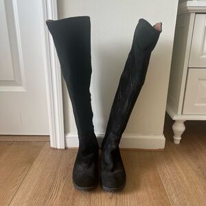 Lucky Brand Suede Over the Knee Boots